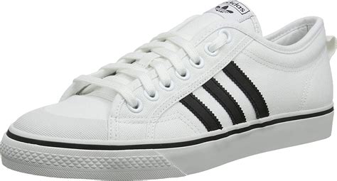 adidas originals sneaker nizza aq1066 weiß schwarz|Amazon.com .